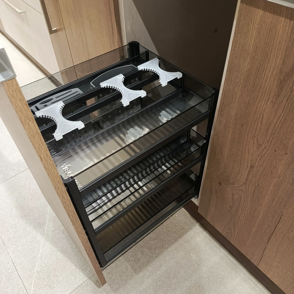 WELLMAX MULTIPUPOSE PULLOUT RACK STAINLESS STEEL | Building Hardware Online